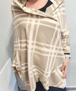 Πασμίνα Κασμίρι Βισκόζη Γαλλική Scotch (Καφέ)