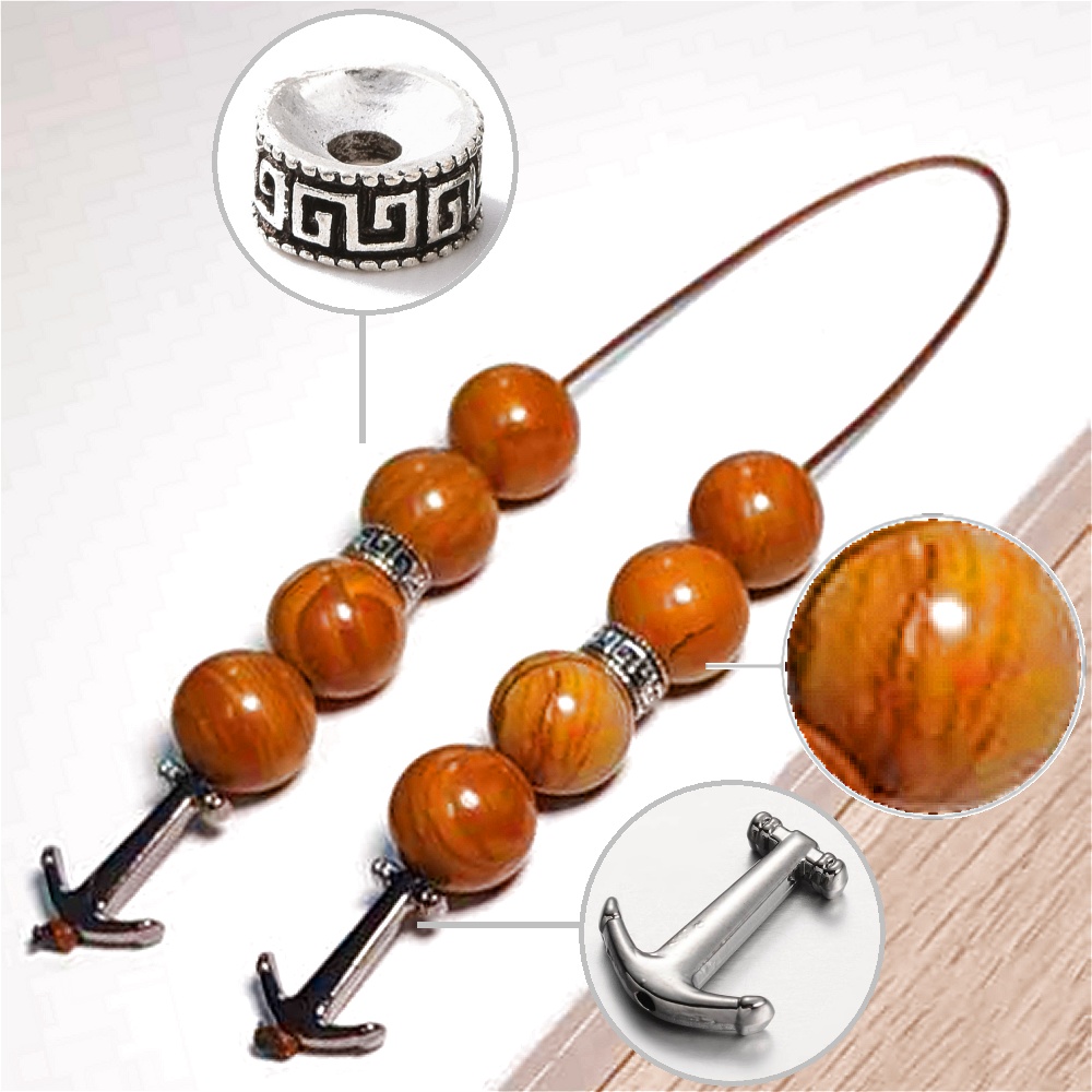 Μπεγλέρι χειροποίητο από Δαντελωτό Αχάτη - Image 2