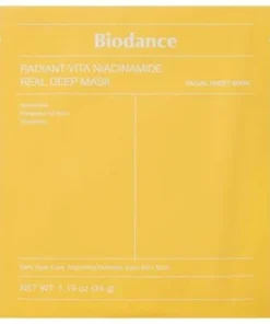 Radiant Vita-Niacinamide Real Deep Mask - Gel Μάσκα για ομοιόμορφο τόνο επιδερμίδας